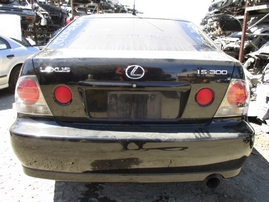 2003 LEXUS IS300 BLACK 3.0L AT Z15022